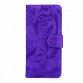 Flipové Pouzdro Na OnePlus Nord 2 5G Tiger Face Print