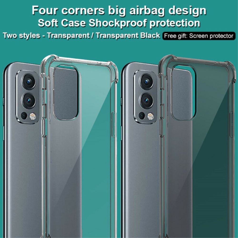 Kryt Na OnePlus Nord 2 5G Transparentní Silky Imak