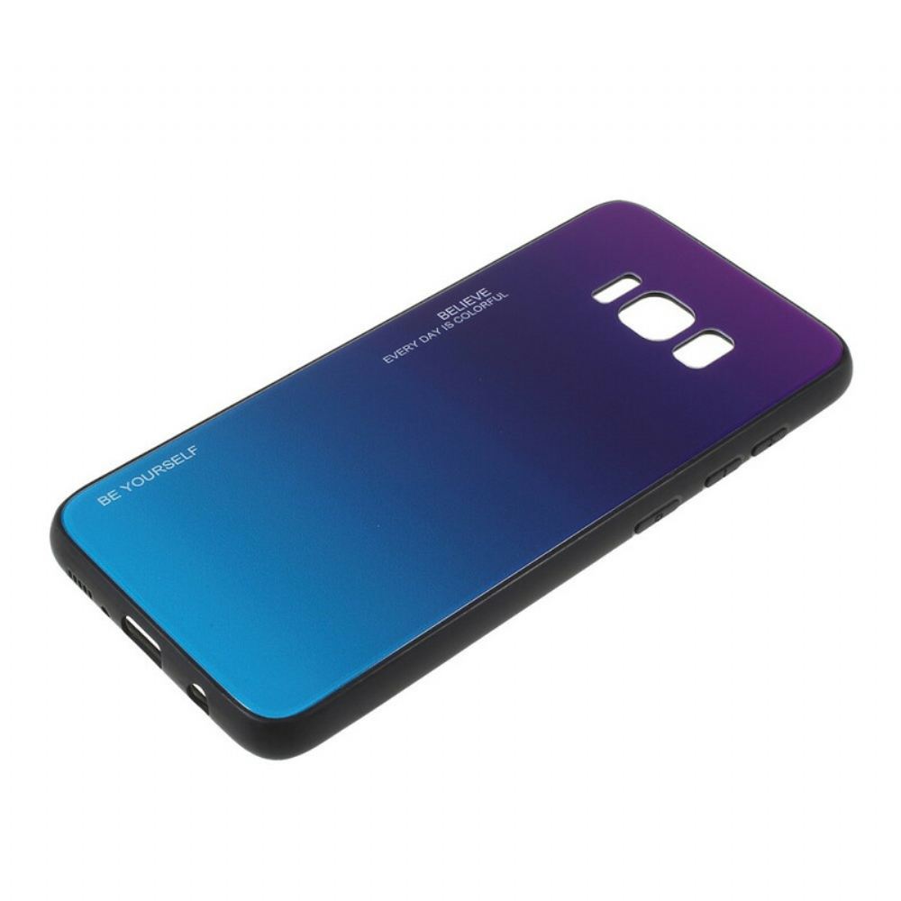 Kryt Na Samsung Galaxy S8 Tvrzené Sklo Buďte Sami Sebou