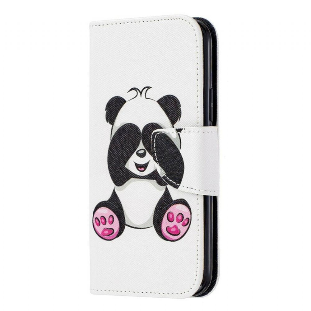 Flipové Pouzdro Na iPhone 11 Pro Panda Zábava