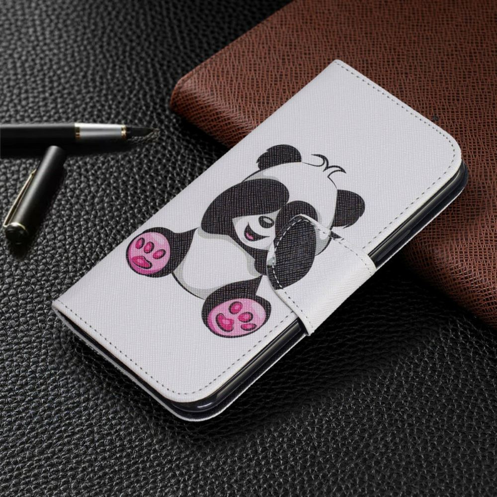 Flipové Pouzdro Na iPhone 11 Pro Panda Zábava