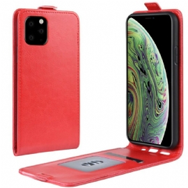 Kožené Pouzdro Na iPhone 11 Pro Flipové Pouzdro Vyklápěcí Retro