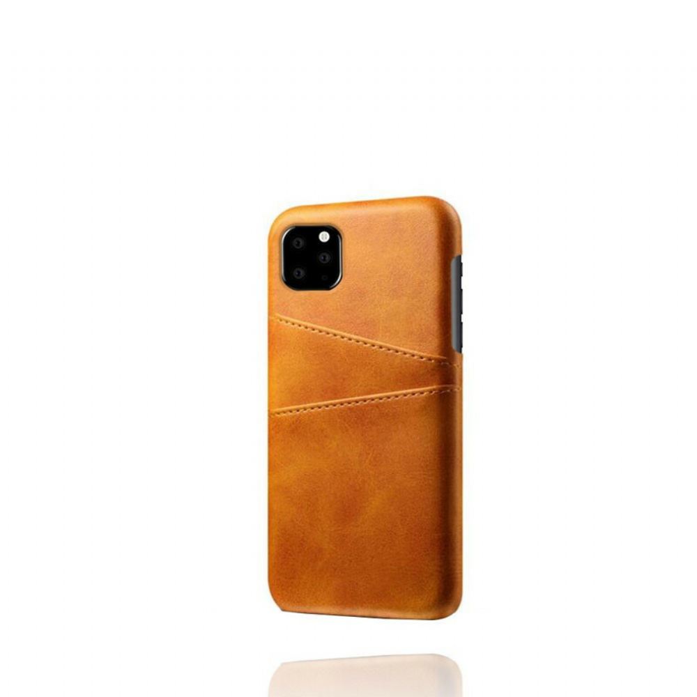 Kryt Na iPhone 11 Pro Dvojitý Držitel Karty