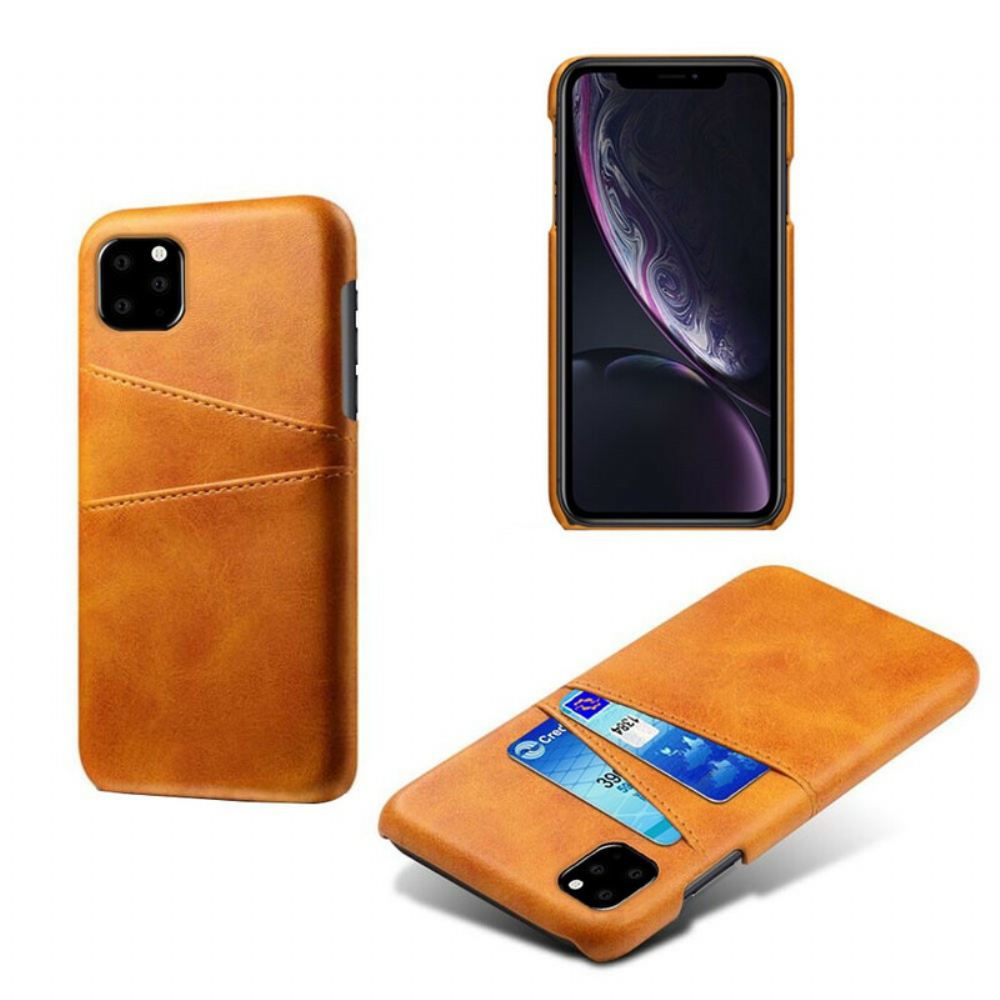 Kryt Na iPhone 11 Pro Dvojitý Držitel Karty