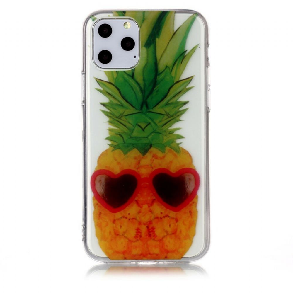 Kryt Na iPhone 11 Pro Průhledný Ananas Inkognito