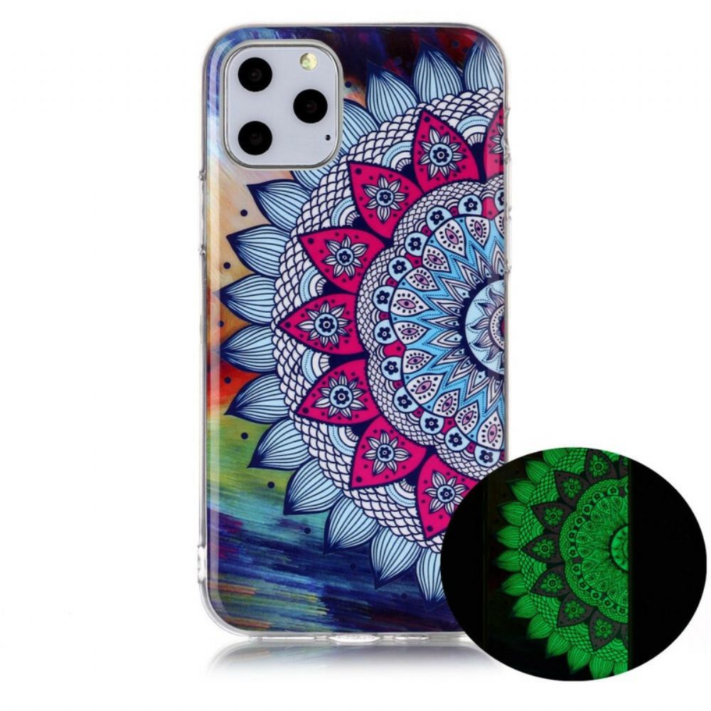 Kryty Na Mobil Na iPhone 11 Pro Fluorescenční Barevná Mandala