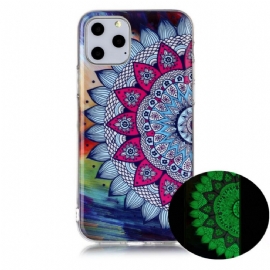 Kryty Na Mobil Na iPhone 11 Pro Fluorescenční Barevná Mandala