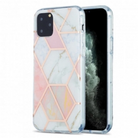 Kryty Na Mobil Na iPhone 11 Pro Okázalý Geometrický Mramor