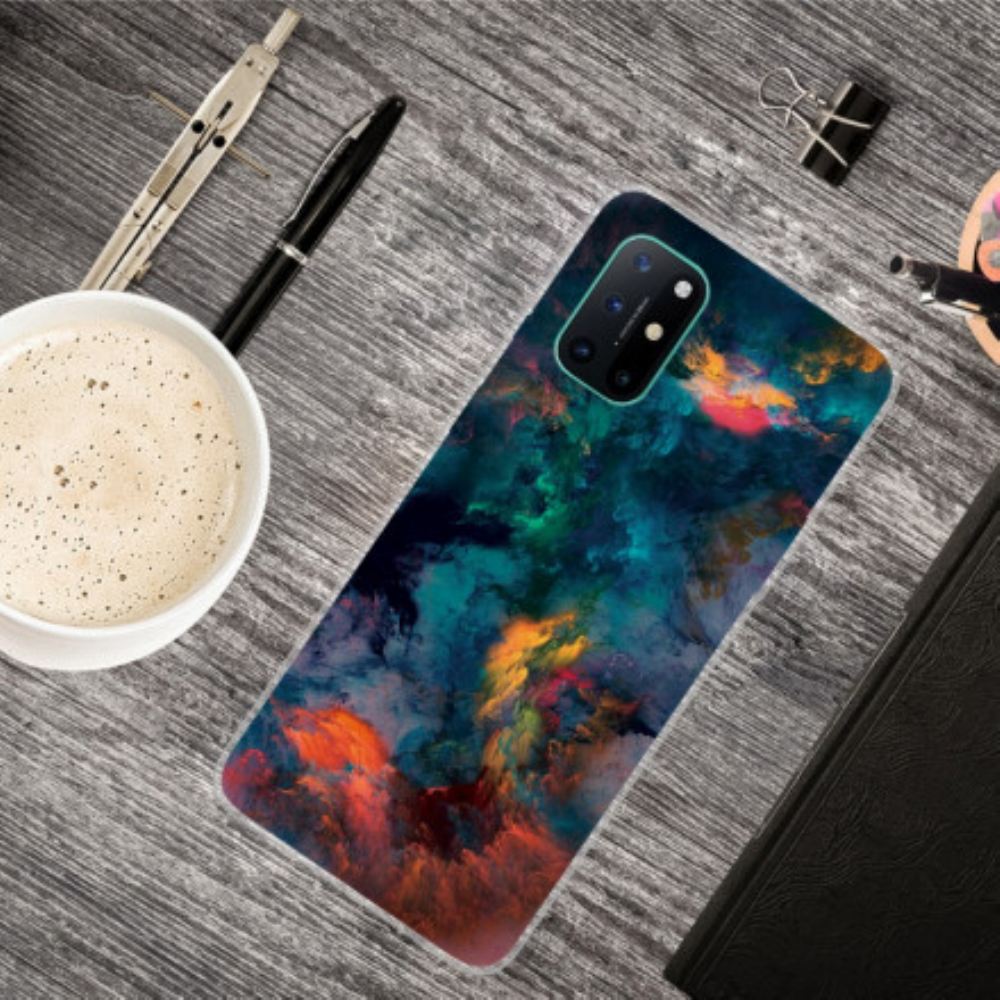 Kryt Na OnePlus 8T Barevné Mraky