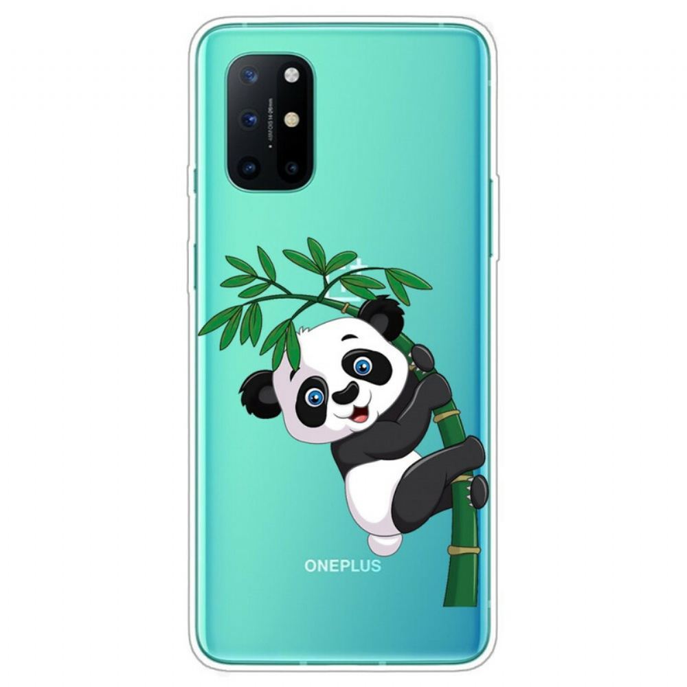 Kryt Na OnePlus 8T Bezešvá Panda Na Bambusu