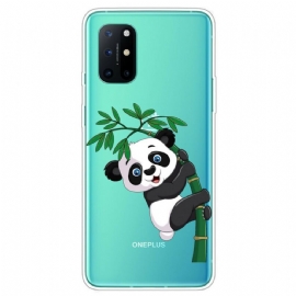 Kryt Na OnePlus 8T Bezešvá Panda Na Bambusu