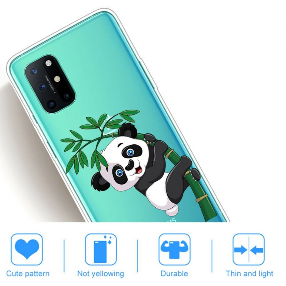 Kryt Na OnePlus 8T Bezešvá Panda Na Bambusu