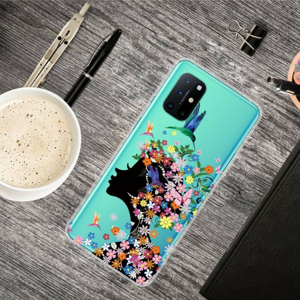 Kryt Na OnePlus 8T Hezká Květinová Hlava