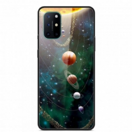 Kryt Na OnePlus 8T Planety Z Tvrzeného Skla Sluneční Soustava