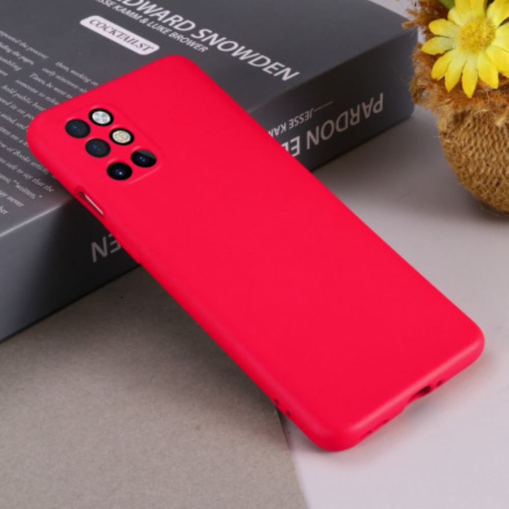 Kryt Na OnePlus 8T Tekutý Silikon Se Šňůrkou