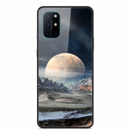 Kryt Na OnePlus 8T Tvrzené Sklo Space Moon