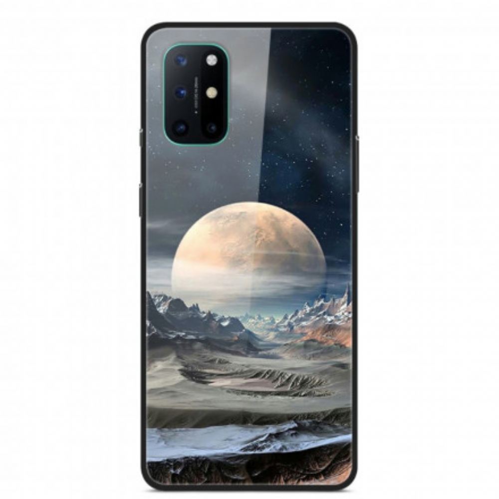 Kryt Na OnePlus 8T Tvrzené Sklo Space Moon