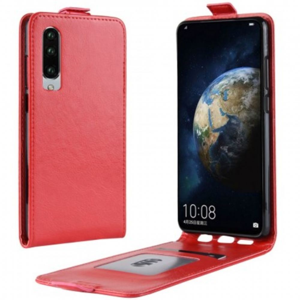 Flipové Pouzdro Na Huawei P30 Kožené Pouzdro Skládací