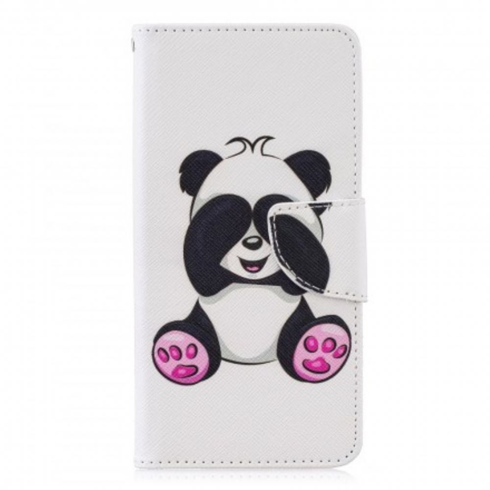 Flipové Pouzdro Na Huawei P30 Panda Zábava