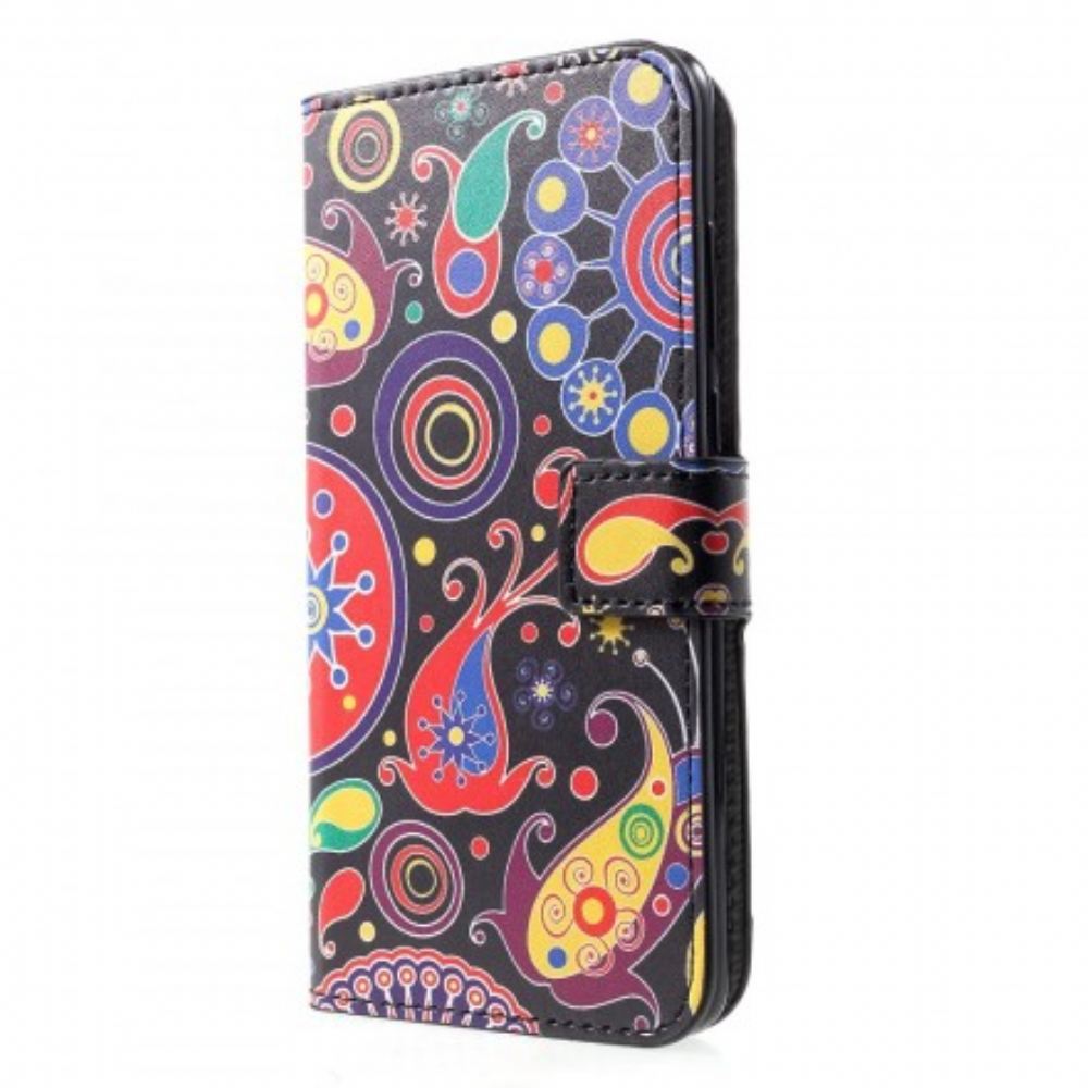 Kožené Pouzdro Na Huawei P30 Galaxy Design