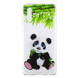 Kryt Na Huawei P30 Transparentní Panda Eat