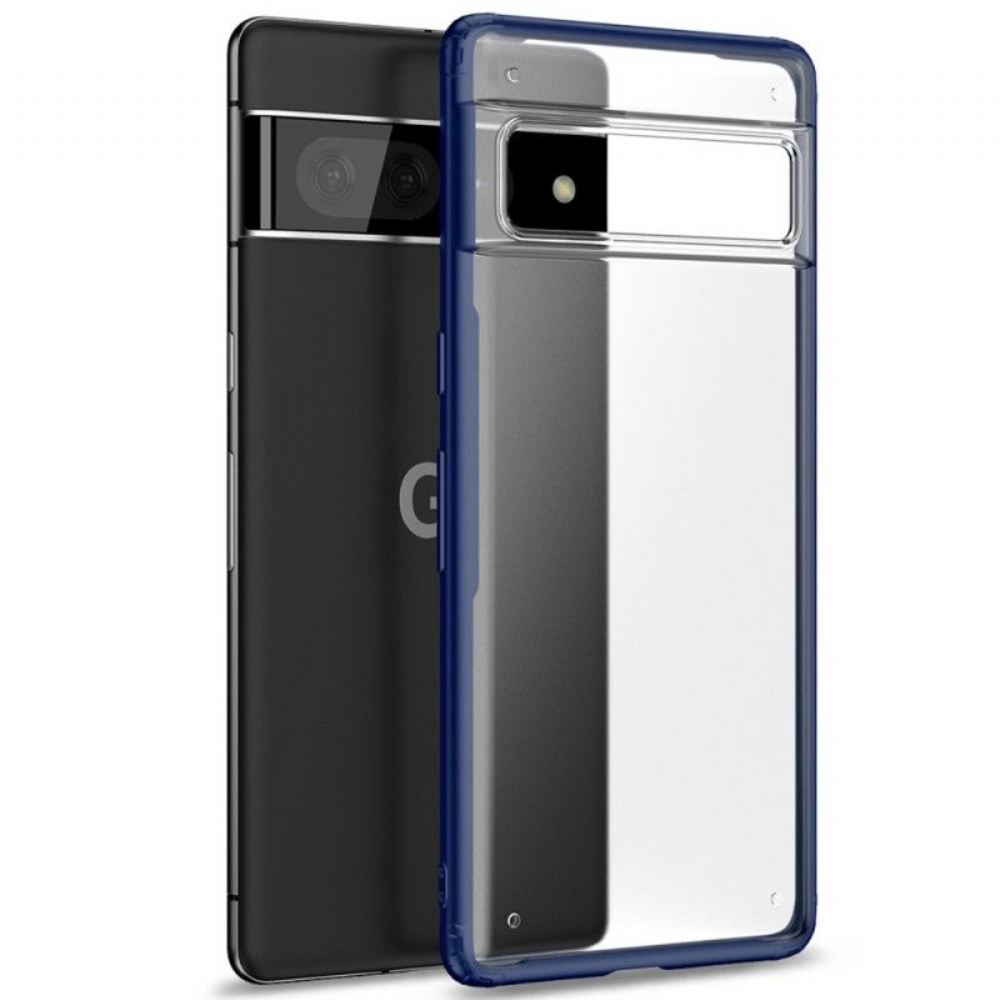 Kryt Na Google Pixel 7 Pro Průhledné Barevné Okraje