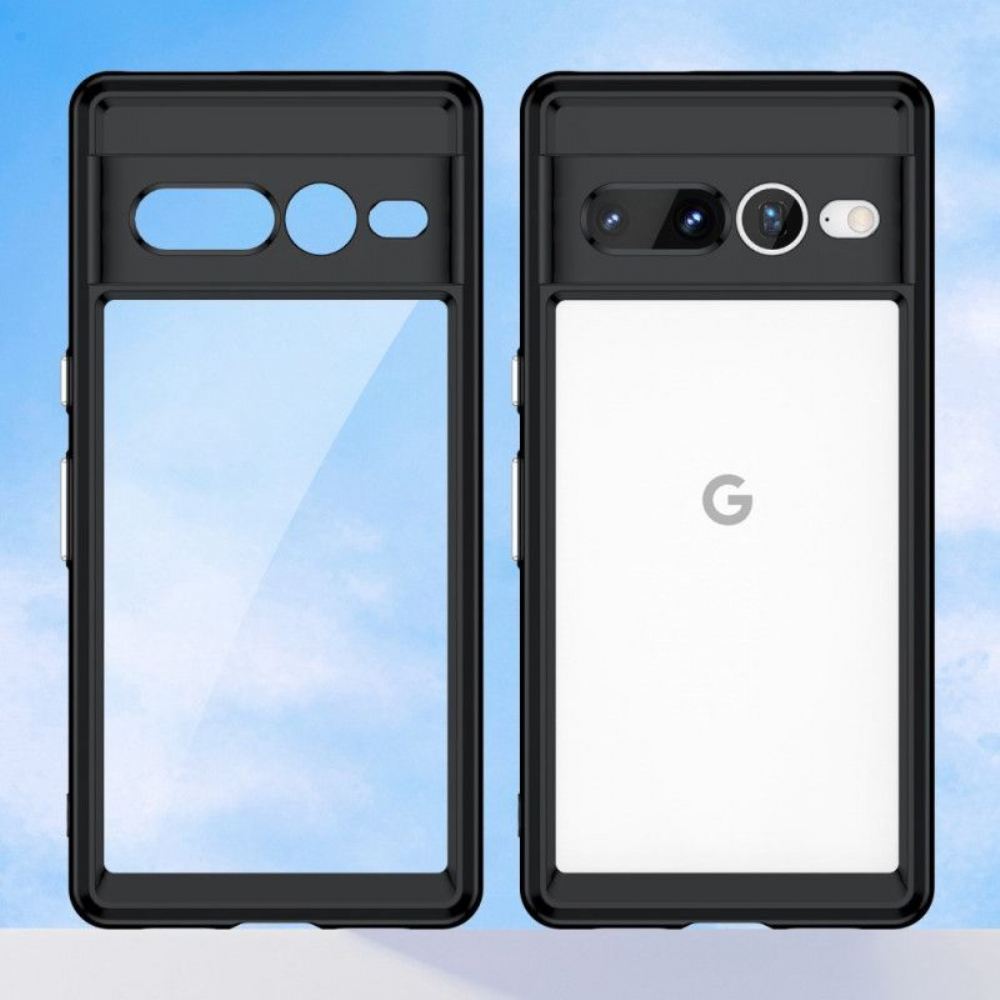 Kryt Na Google Pixel 7 Pro Transparentní Hybrid