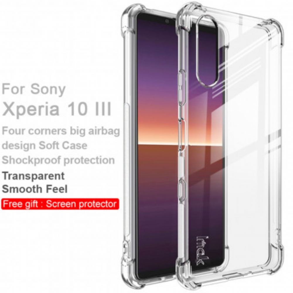 Kryt Na Sony Xperia 10 III Průhledný Imak