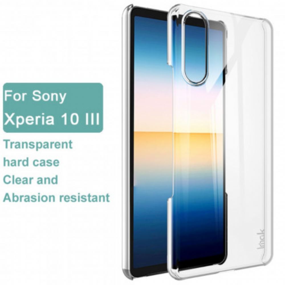 Kryty Na Mobil Na Sony Xperia 10 III Čirý Krystal Imak