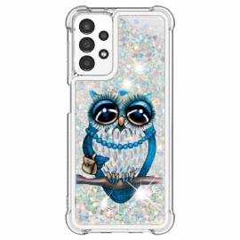 Kryt Na Samsung Galaxy A13 Slečna Glitter Owl