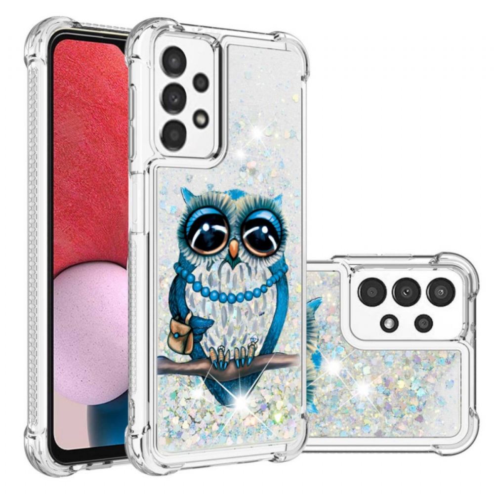 Kryt Na Samsung Galaxy A13 Slečna Glitter Owl