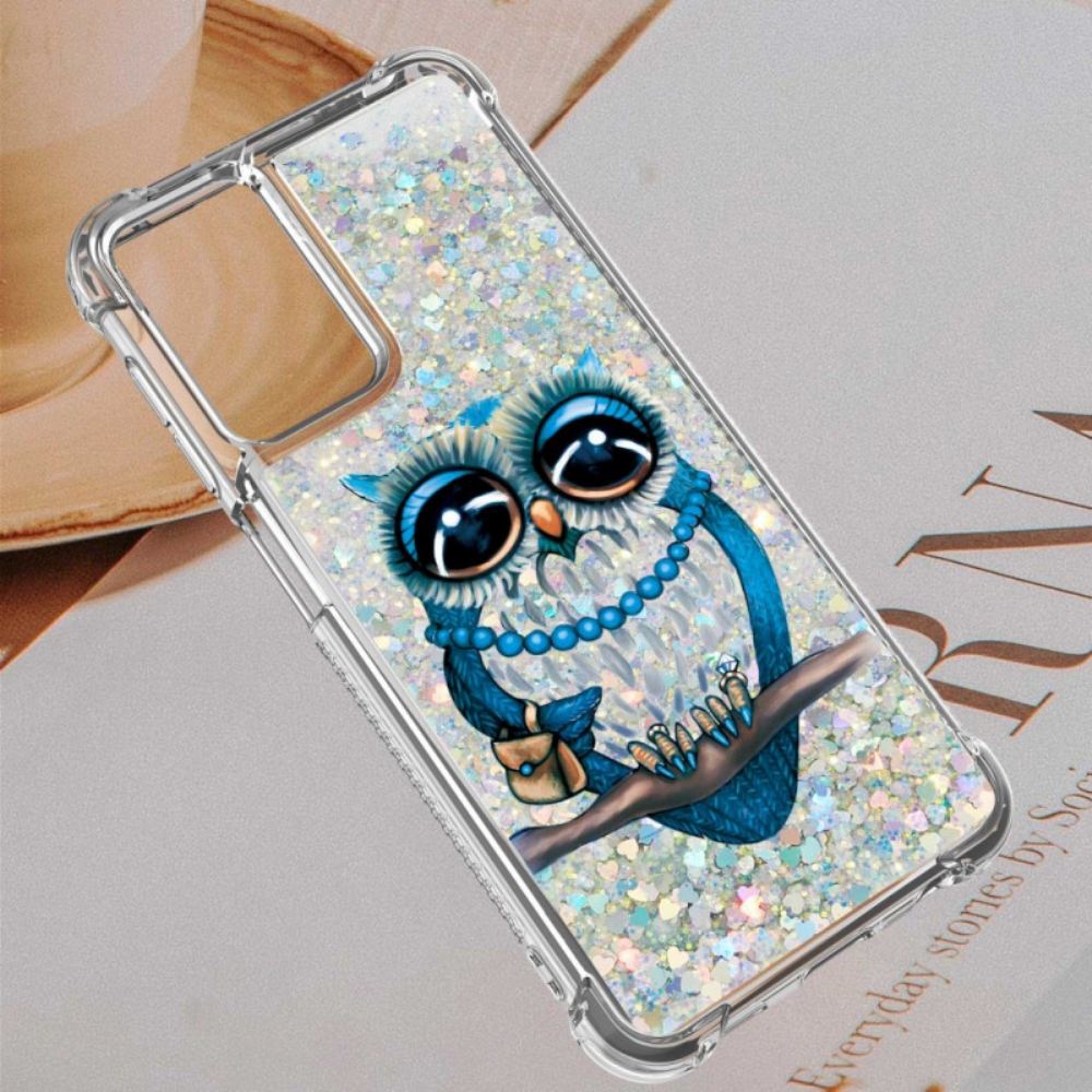 Kryt Na Samsung Galaxy A13 Slečna Glitter Owl