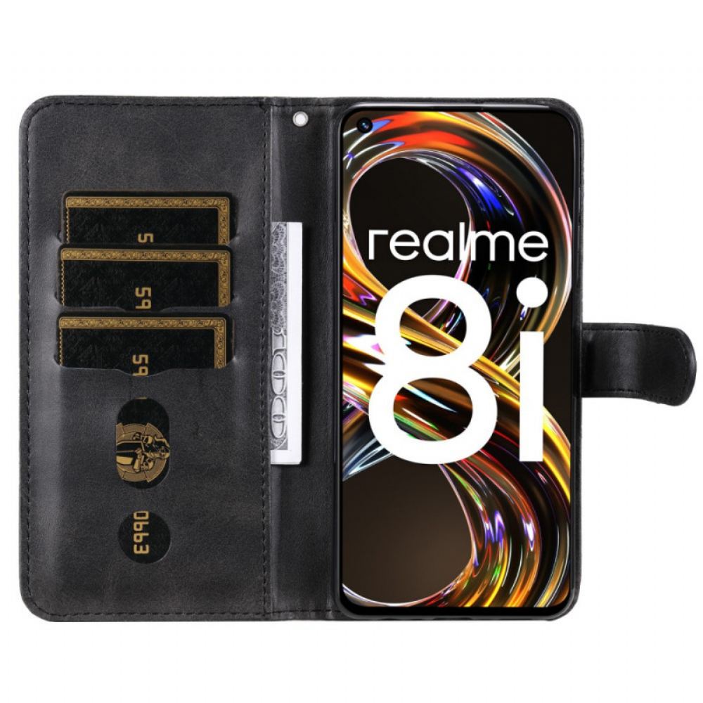 Flipové Pouzdro Na Realme 8i Vintage Kabelka