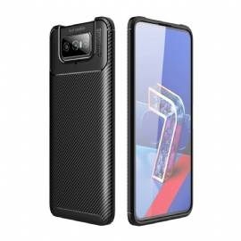 Kryt Na Asus Zenfone 7 / 7 Pro Hadice Z Uhlíkových Vláken