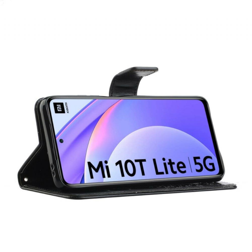 Flipové Pouzdro Na Xiaomi Mi 10T Lite / Redmi Note 9 Pro 5G Na Lana Strom A Sovy