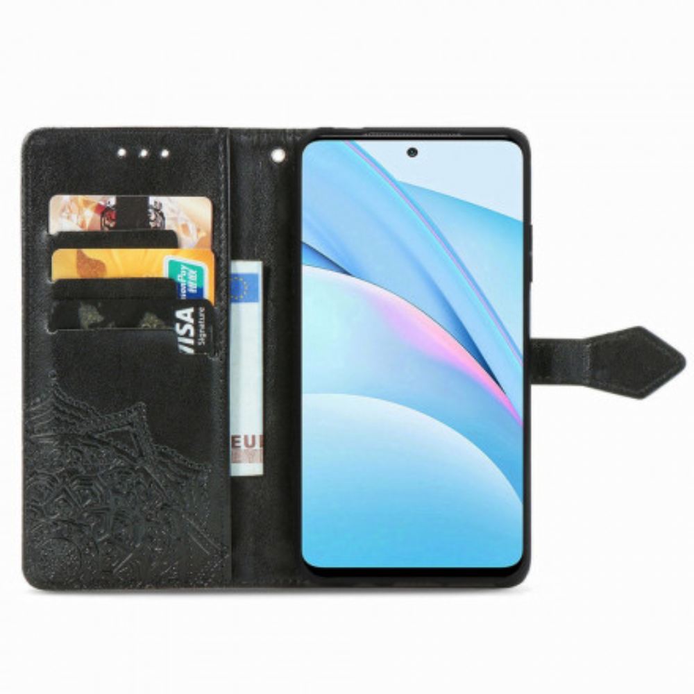 Flipové Pouzdro Na Xiaomi Mi 10T Lite / Redmi Note 9 Pro 5G Středověká Mandala