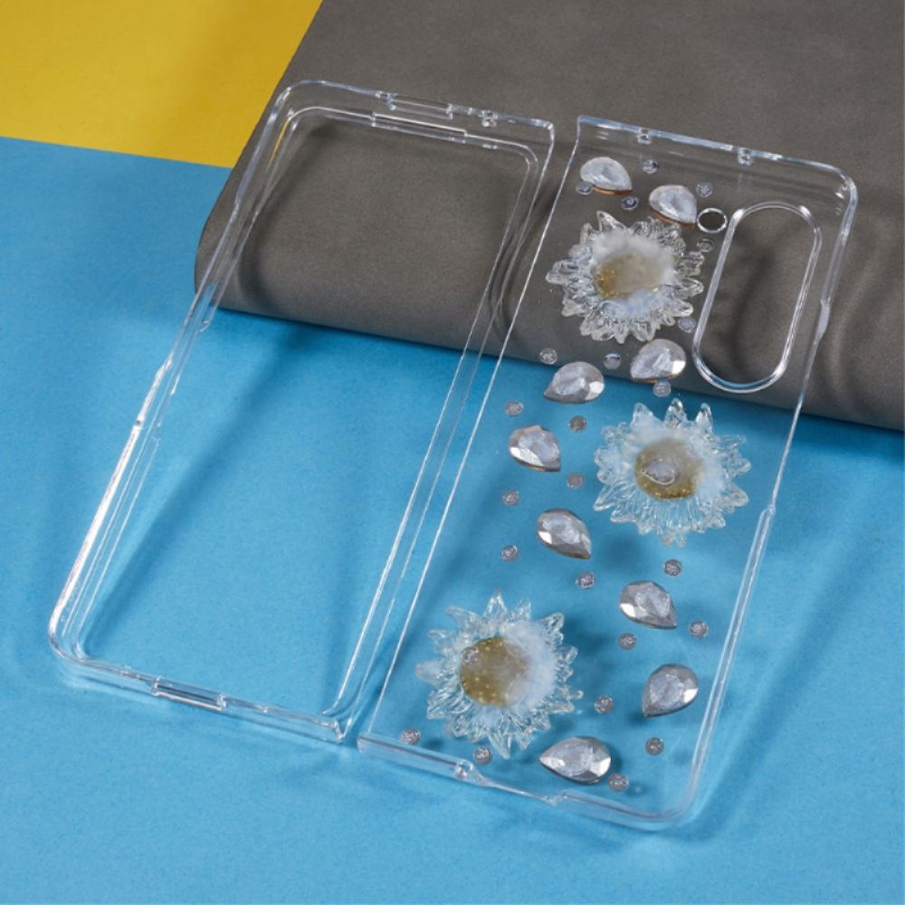 Kryt Samsung Galaxy Z Fold 5 Daisy Charms