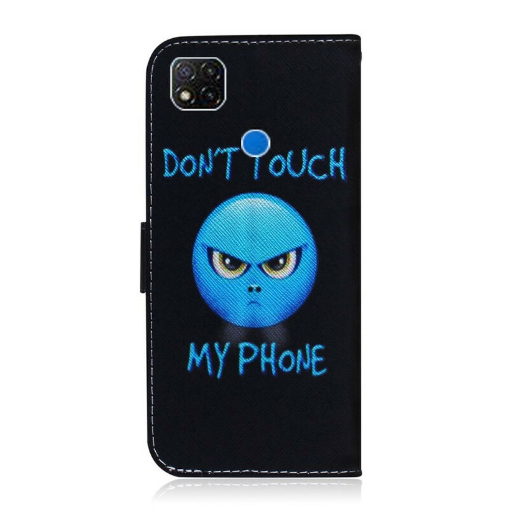 Flipové Pouzdro Na Xiaomi Redmi 9C Emoji Telefon