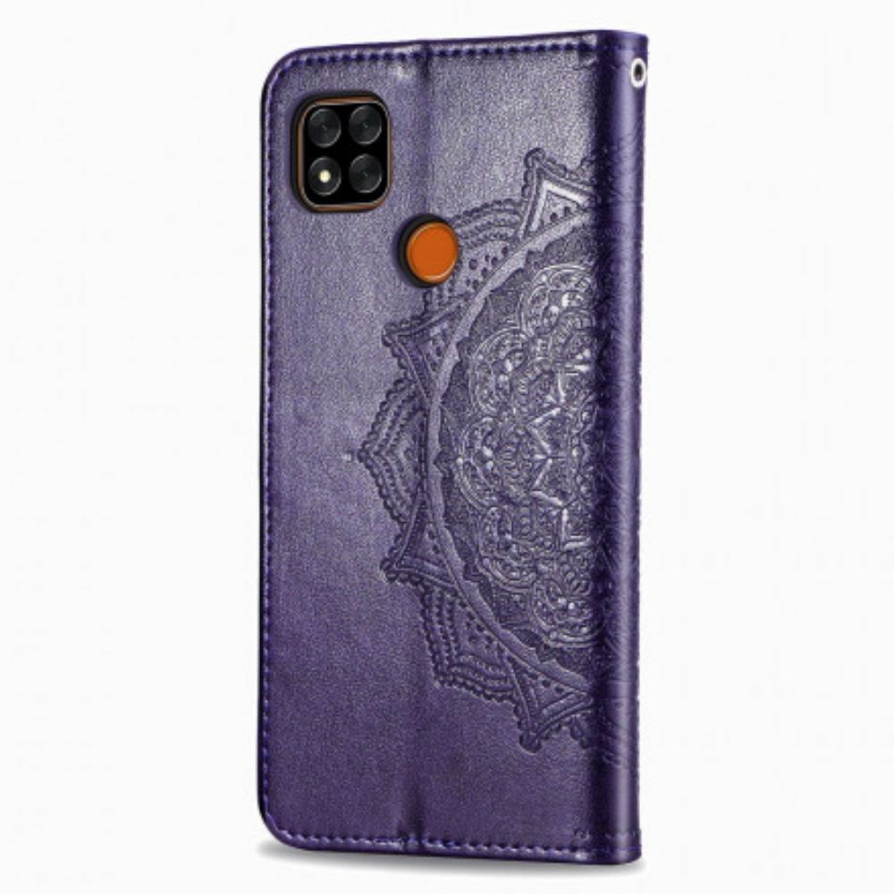 Flipové Pouzdro Na Xiaomi Redmi 9C Středověká Mandala