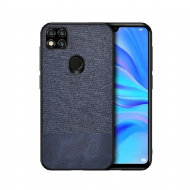 Kryt Na Xiaomi Redmi 9C Dvojitá Textura Umělé Kůže