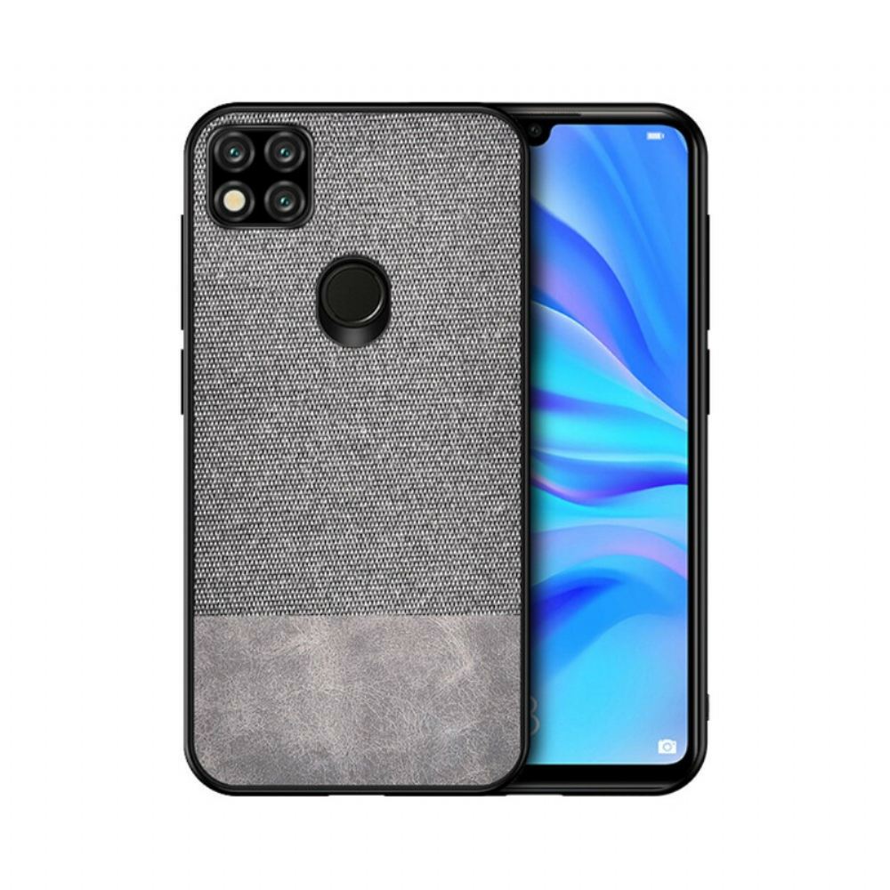 Kryt Na Xiaomi Redmi 9C Dvojitá Textura Umělé Kůže