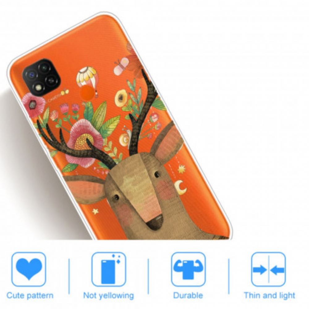 Kryt Na Xiaomi Redmi 9C Kmenový Jelen