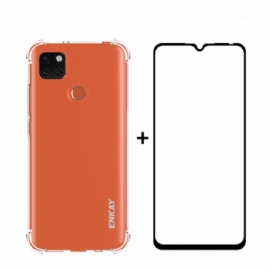 Kryt Na Xiaomi Redmi 9C Kombinovaná Obrazovka A Tvrzené Sklo Enkay