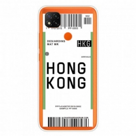 Kryt Na Xiaomi Redmi 9C Palubní Vstupenka Do Hong Kongu