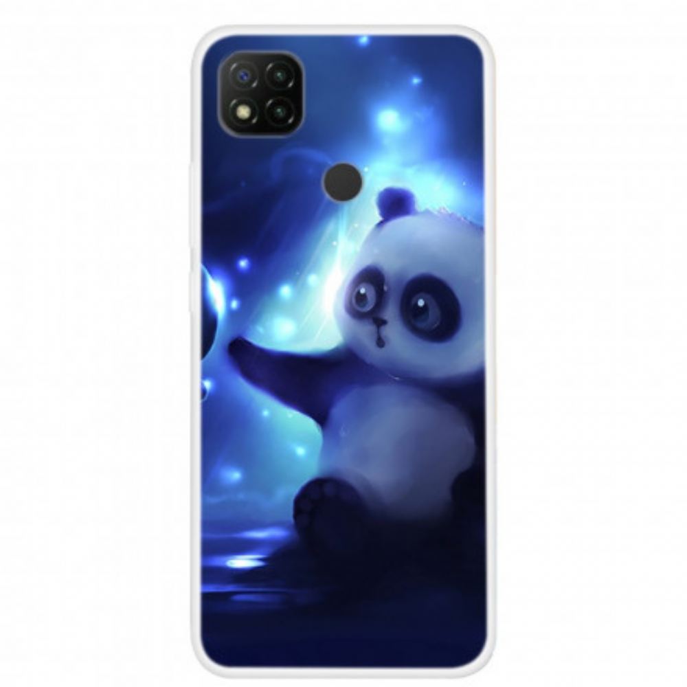 Kryt Na Xiaomi Redmi 9C Panda Ve Vesmíru