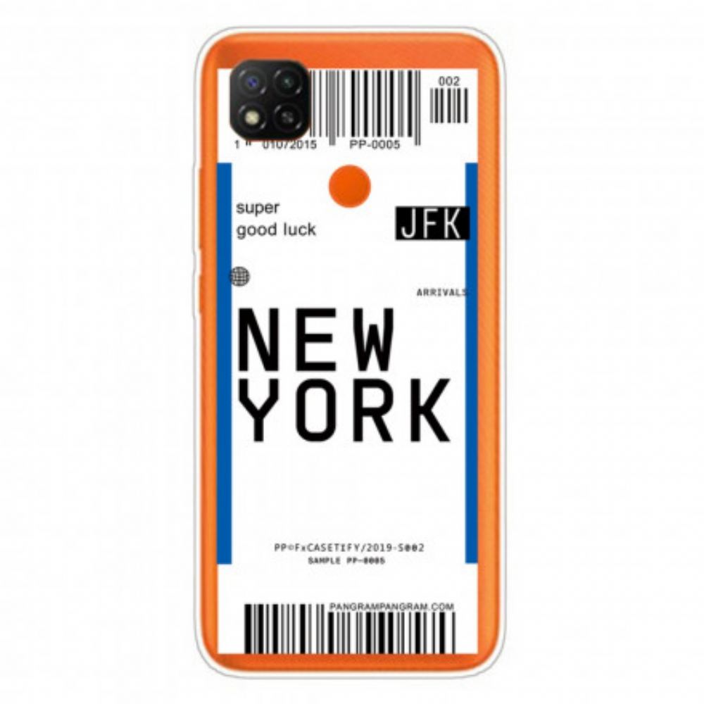 Kryt Na Xiaomi Redmi 9C Průjezd Do New Yorku