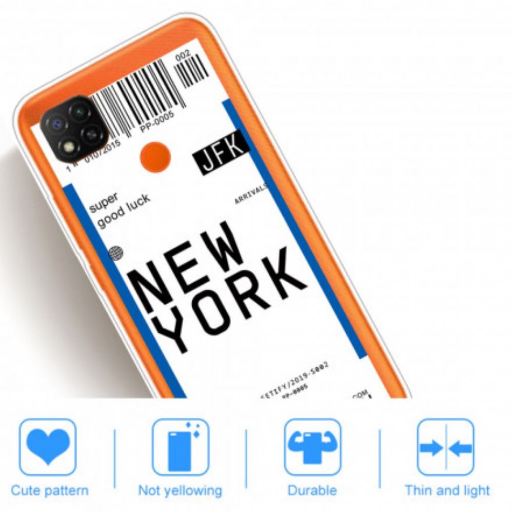 Kryt Na Xiaomi Redmi 9C Průjezd Do New Yorku