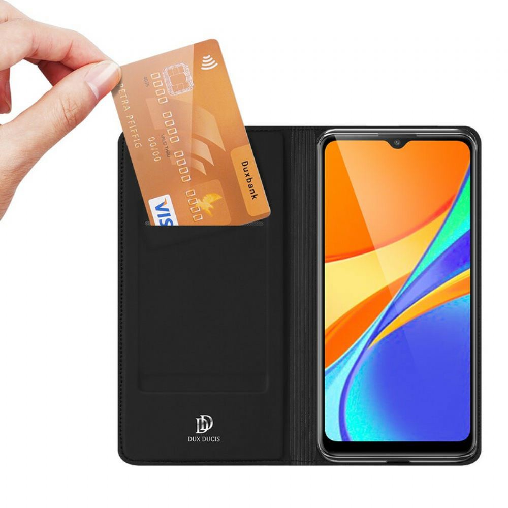 Kryty Na Mobil Na Xiaomi Redmi 9C Flipové Pouzdro Skin Pro Series Dux Ducis