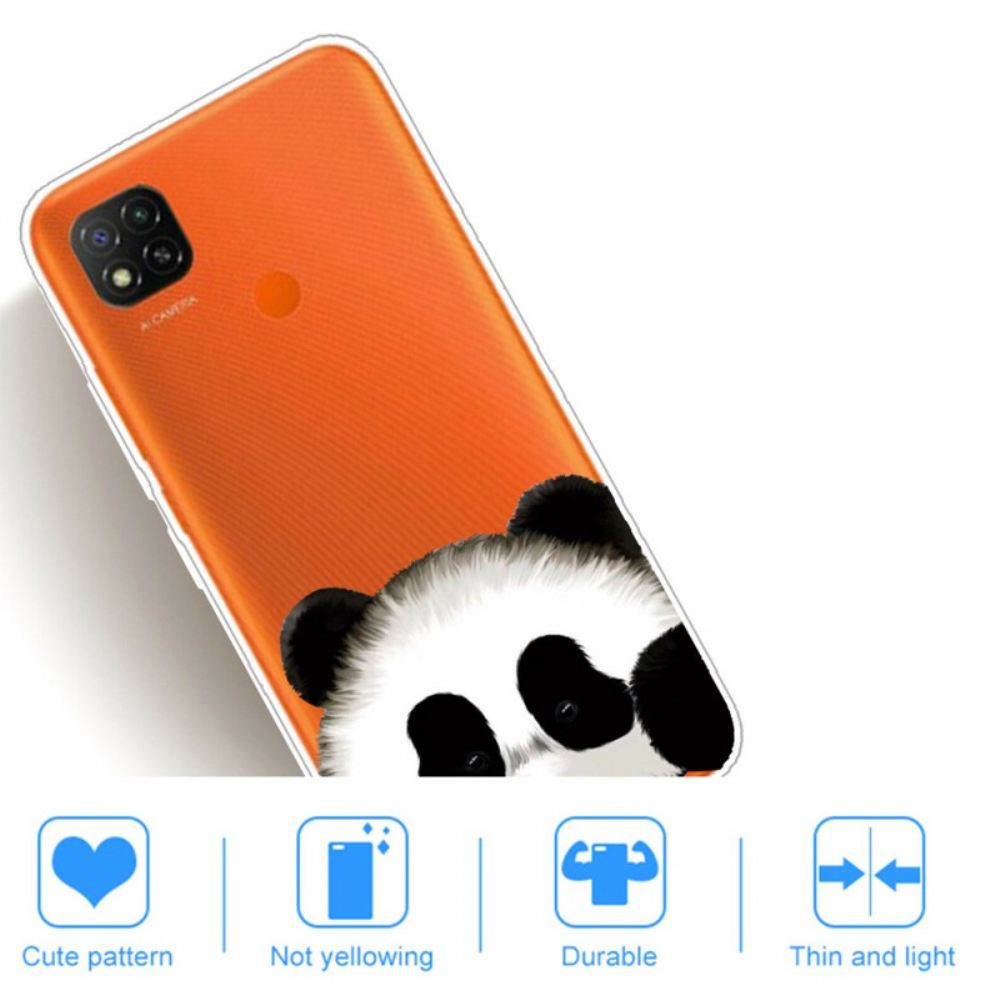 Kryty Na Mobil Na Xiaomi Redmi 9C Průhledná Panda