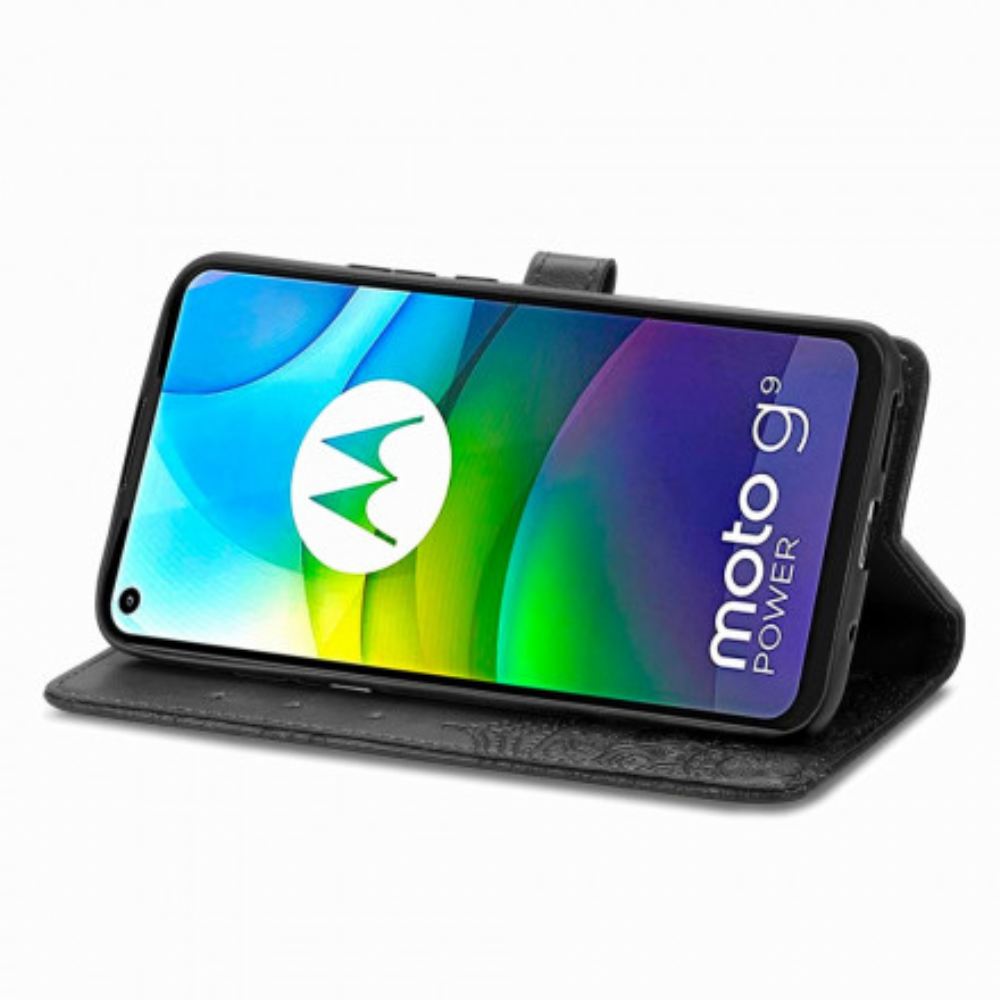 Flipové Pouzdro Na Moto G9 Power Středověká Mandala